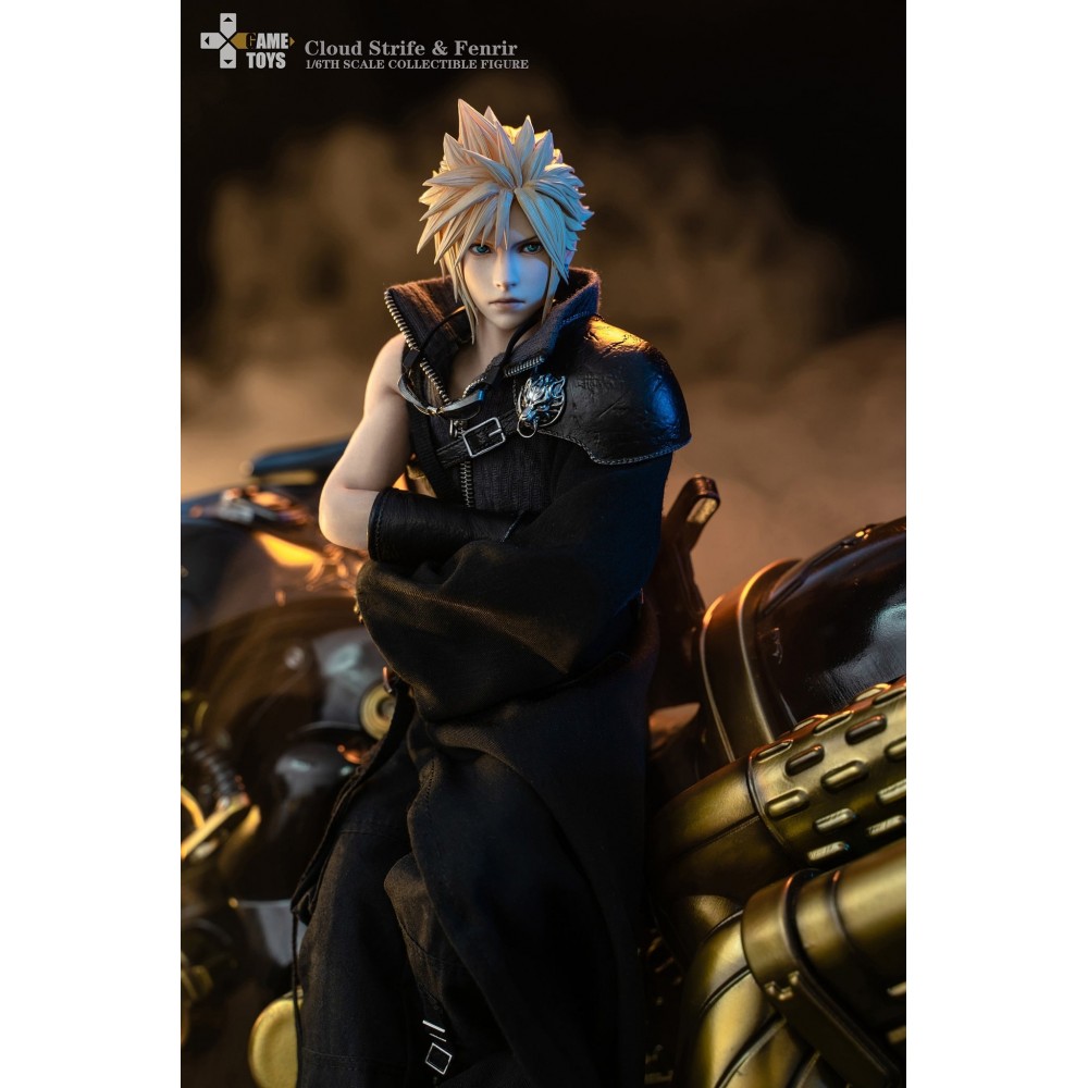 Buy 1/6 Scale Collectible Figure GT-006C - Cloud Strife + Fenrir