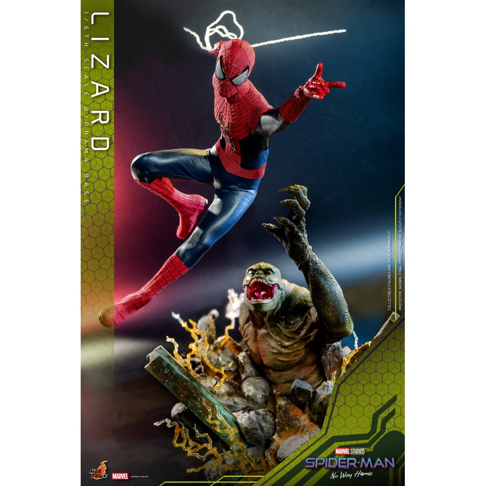 Buy Movie Masterpiece Series MMS658 - The Amazing Spider-Man + Lizard  Diorama Base | MARVEL [Hot Toys] | Omocha House